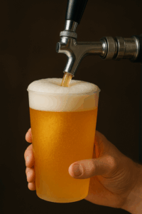 Becher Zapfhahn